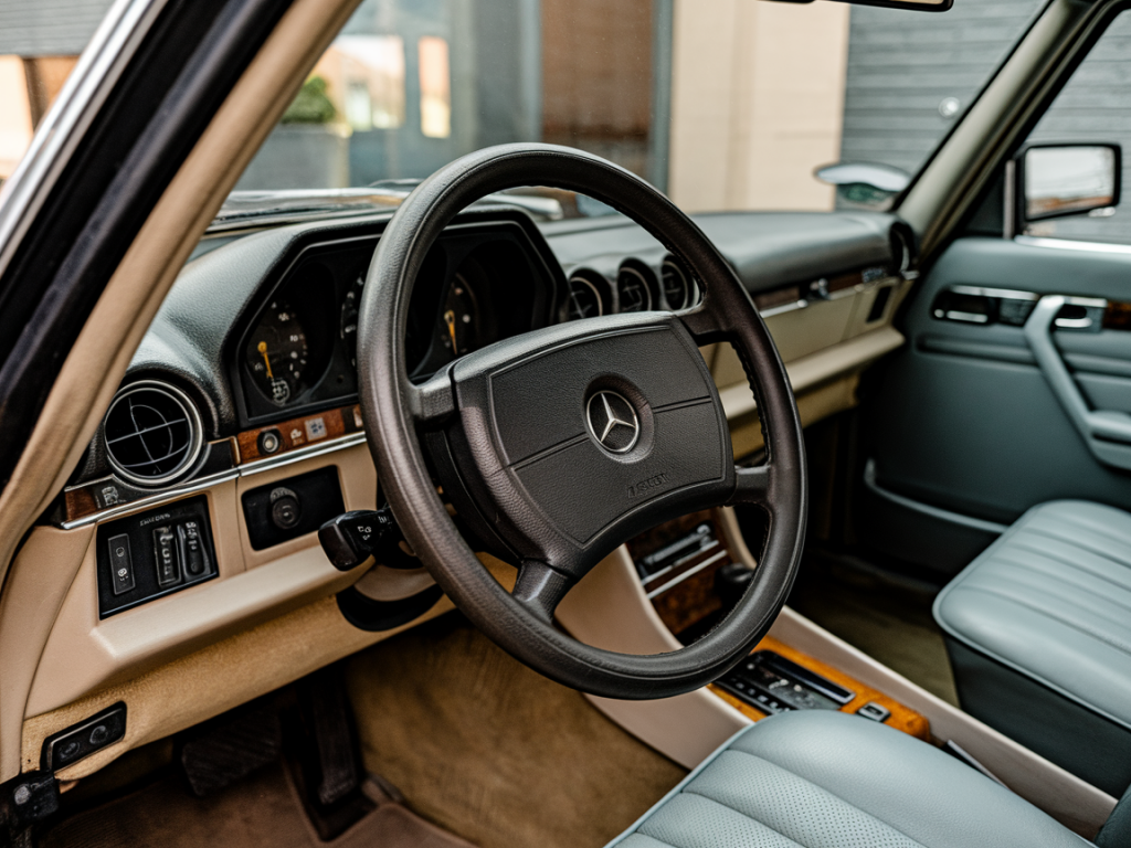 Woran erkenne ich eine originale interieurrestauration beim mercedes w123?