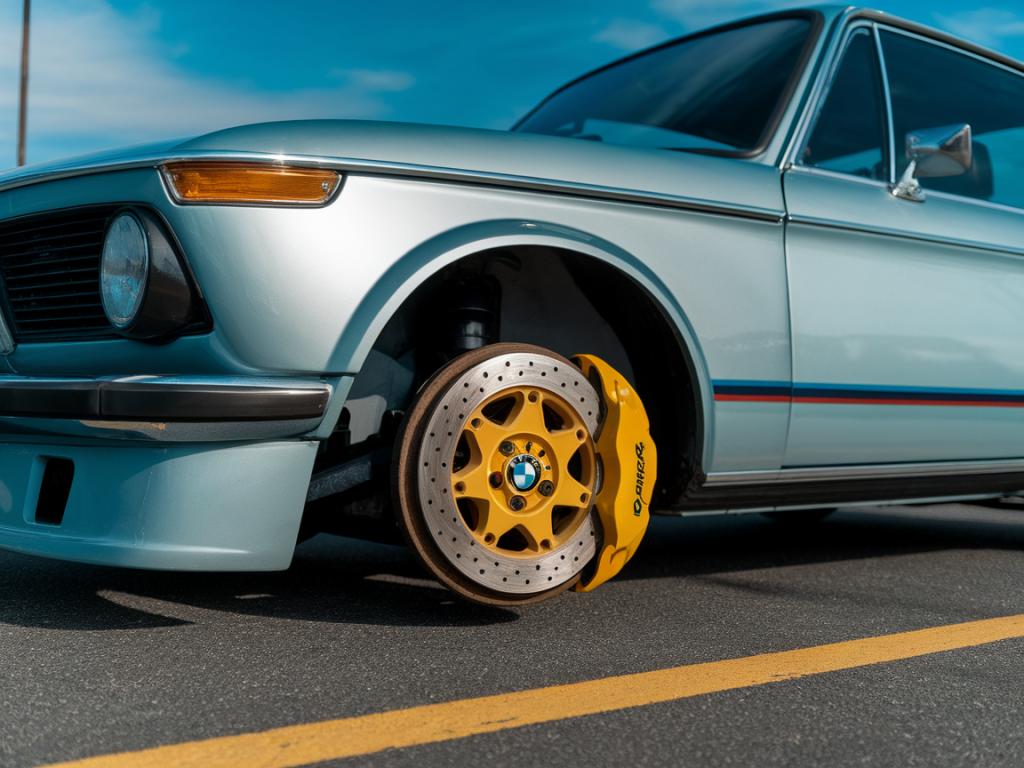 Wie baue ich eine originale bremsanlage bei einem bmw 2002 nach, ohne modernisierung zu verlieren?