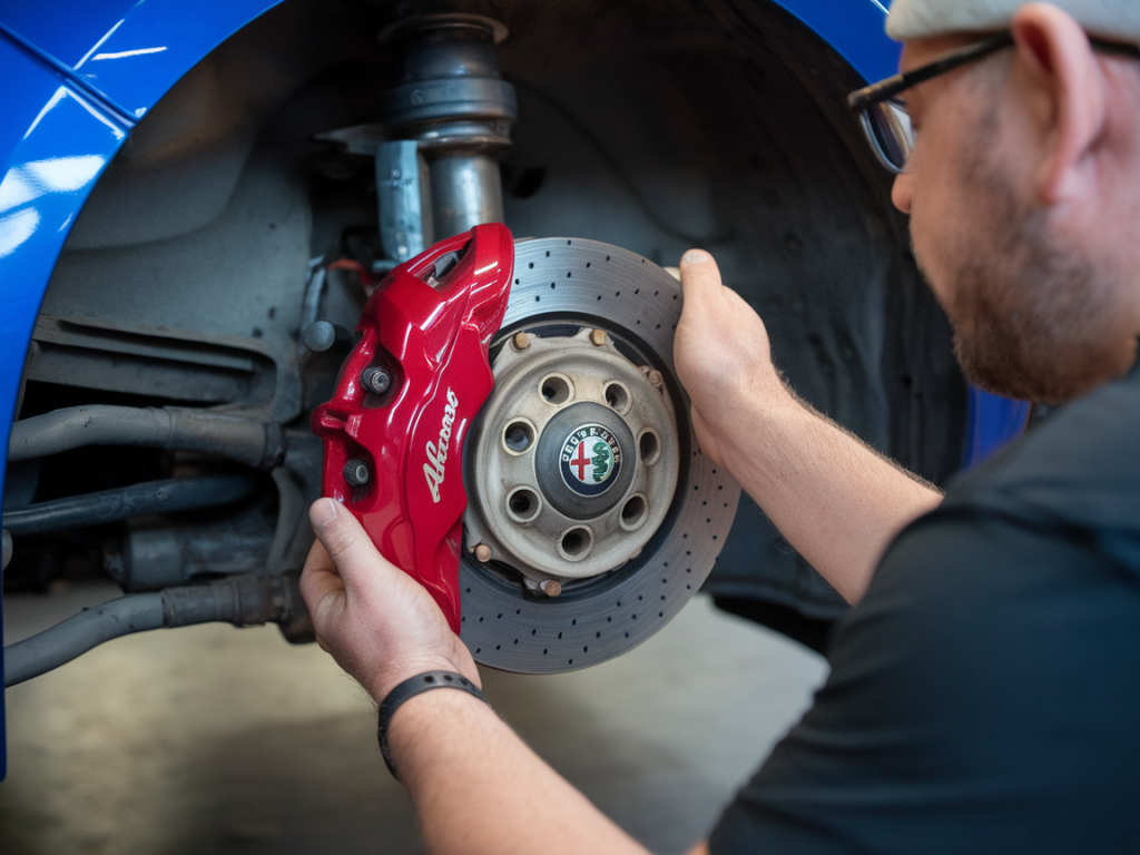 Wie finde ich verlässliche nos-bremssättel für einen alfa romeo giulia und prüfe ihre echtpatina?