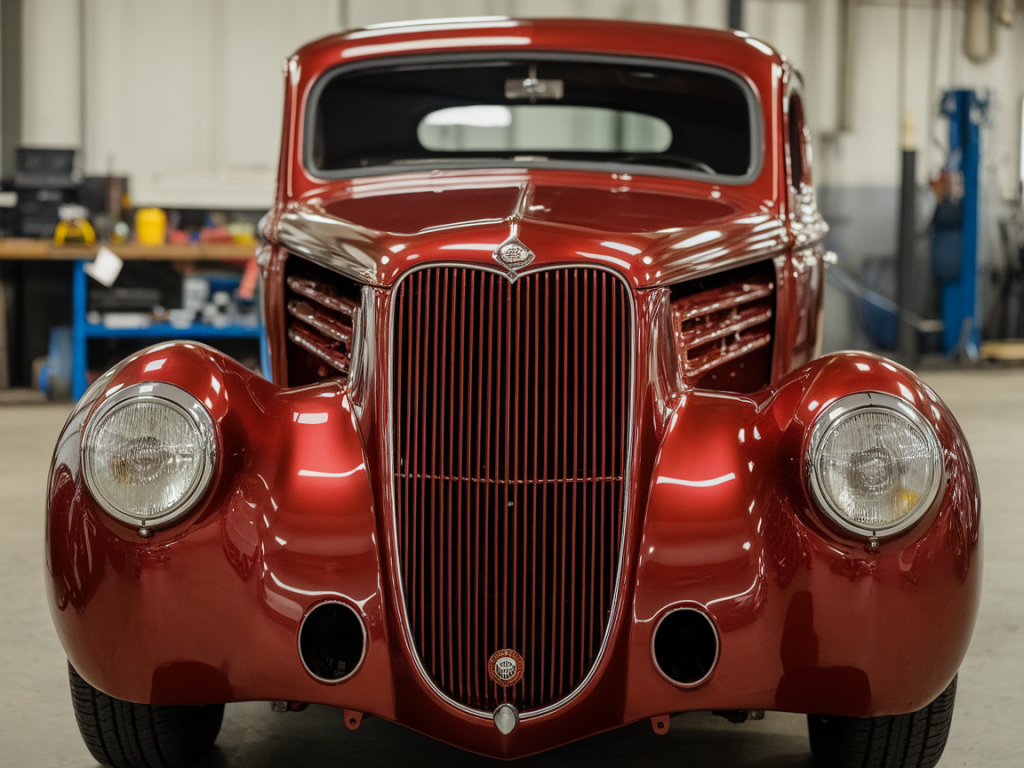 Wie erkenne ich bei einer restaurierten karosserie verborgenen rost unter alten lackschichten?