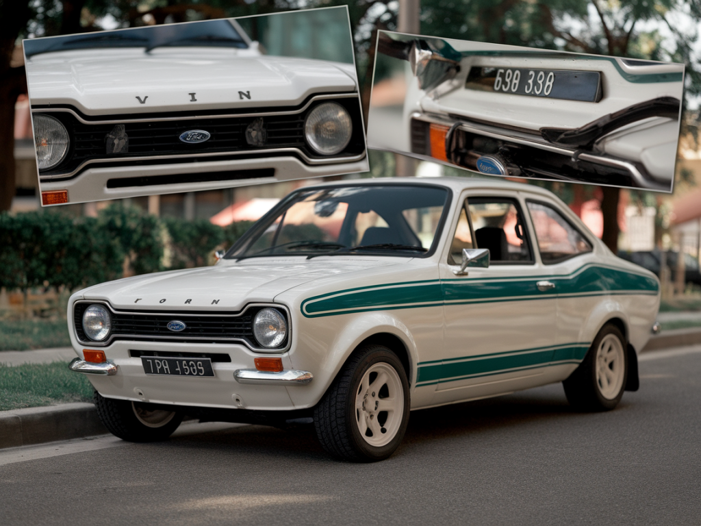 Wie erkenne ich bei einem angebotenen ford escort mk1 gefälschte fahrgestellnummern?