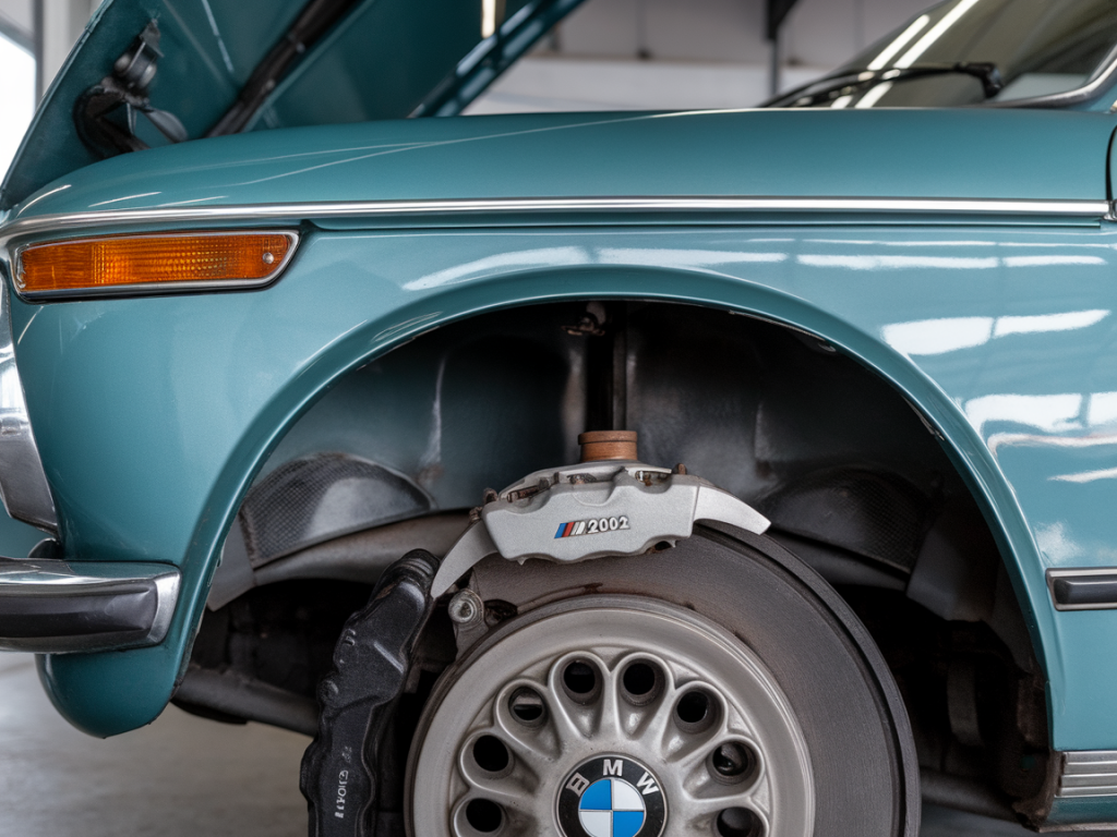 Wie finde ich verlässliche nos-bremsschellen für einen bmw 2002 und erkenne ihre originalität?